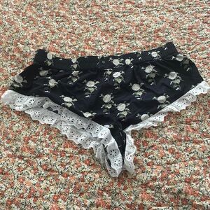 Anthropology Sleep Shorts